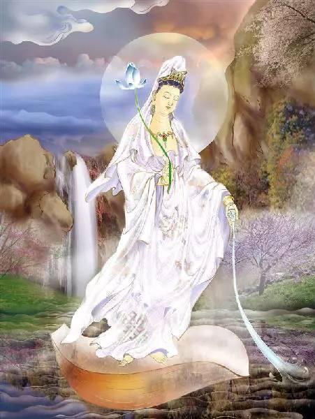 观世音菩萨三十二相，看一眼都是福份，阿弥陀佛！