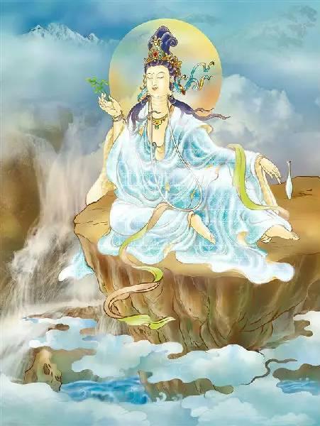 观世音菩萨三十二相，看一眼都是福份，阿弥陀佛！