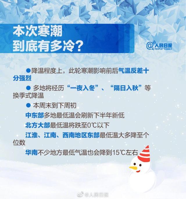 连海南都逃不过这次寒潮，收好这份御寒指南