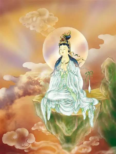 观世音菩萨三十二相，看一眼都是福份，阿弥陀佛！