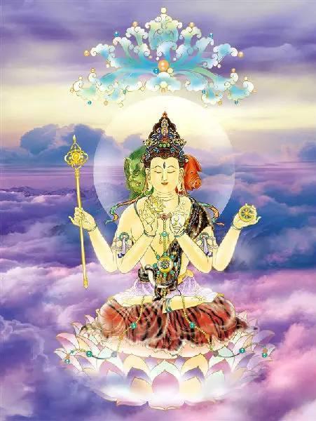 观世音菩萨三十二相，看一眼都是福份，阿弥陀佛！