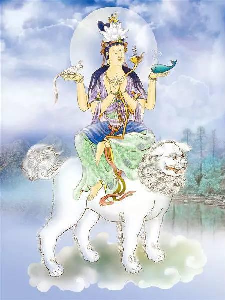观世音菩萨三十二相，看一眼都是福份，阿弥陀佛！