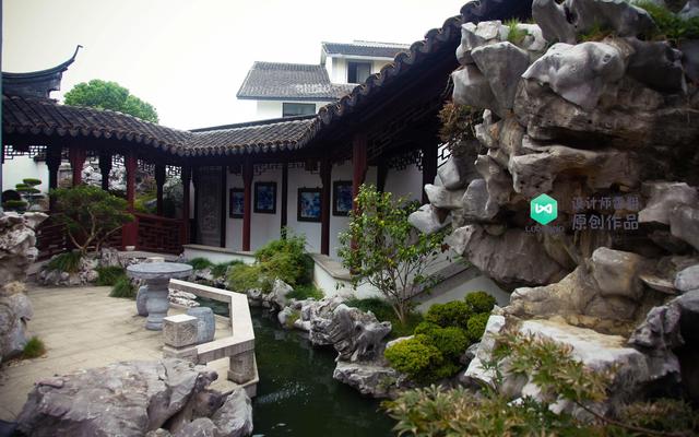 庭院设计经验：花园水景水池假山怎么做好看？看看这几十个案例