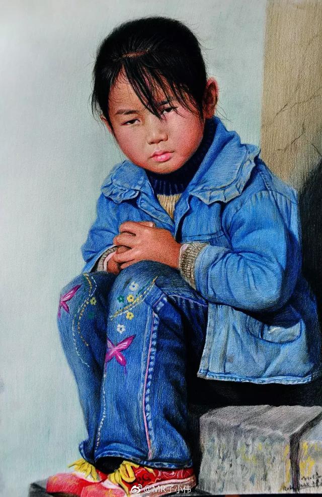 彩铅实力，我服这位！
