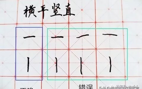 只用笔怎么样画田字格，硬笔书法要怎么练提高的快