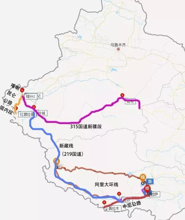 足以吹牛一生的自驾梦！环驾新疆西藏最美最虐的4条自驾线