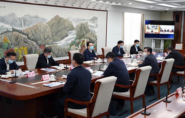 省政府举办招商引资项目视频洽谈活动