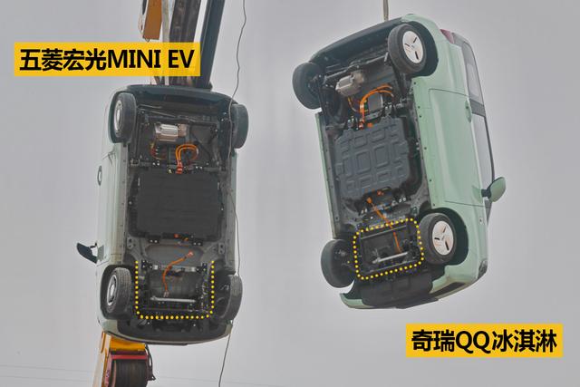 这些成本差异你看不到 奇瑞QQ冰淇淋VS某菱MINIEV拆解