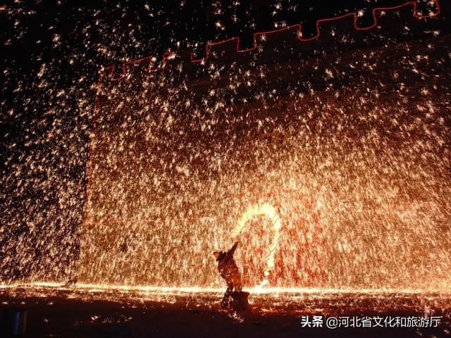 河北省第五批国家级非遗项目巡礼│打铁花（蔚县打树花）