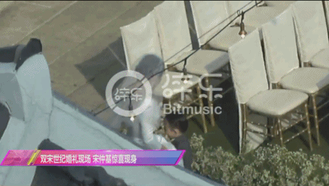 章子怡现身宋仲基宋慧乔婚礼，戴墨镜踩细跟鞋气场强大