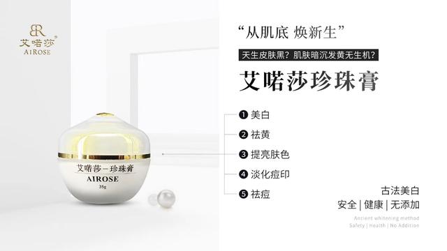 艾喏莎珍珠膏的用法、用量、成分及适用肤质？