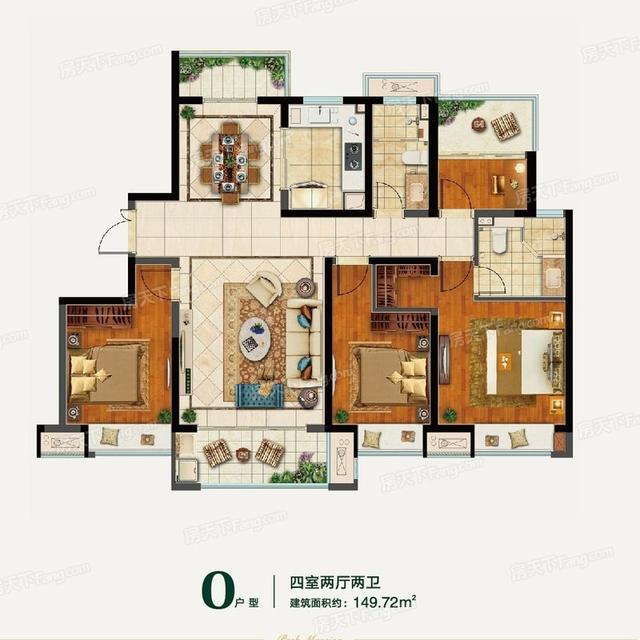 深度解析：融创无锡文旅城150㎡户型待售