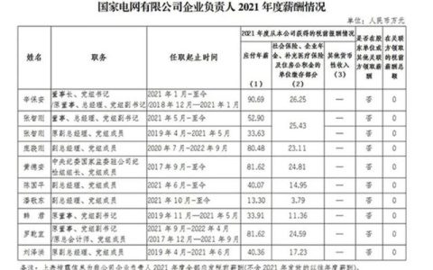华电待遇怎么样，电力央企领导
