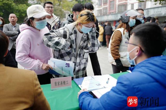 张家港（经开区）杨舍镇：党建引领促就业，春风送岗贴民意