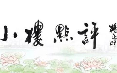 健如初中药怎么样，小楼听雨诗刋