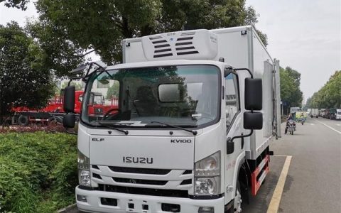 冰皇冷机怎么样，庆铃五十铃kv600冷藏车