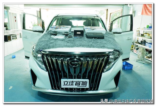 传祺惠威升级歌航GDT68彩虹SL-M3中置彩虹EL-62喇叭V6