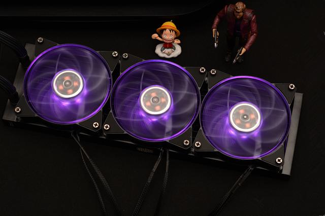灯光够炫，酷冷至尊冰神G360RGB水冷散热器开箱体验