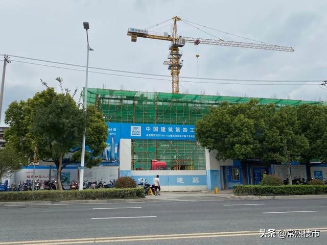 常熟潜力股——琴湖片区建设正当时，实景航拍，美好来袭
